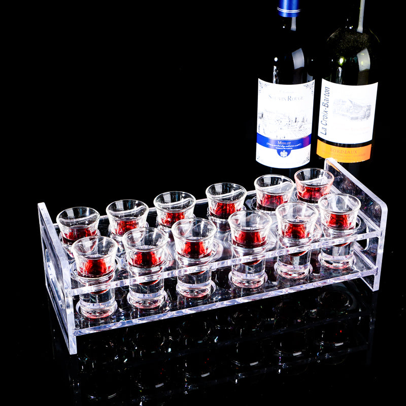 Multi Style Shot Glass Trays w/ Shot Glasses