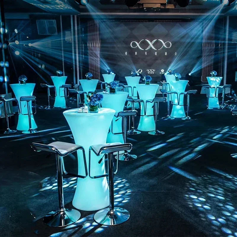 16-color LED Bar Table and Chair
