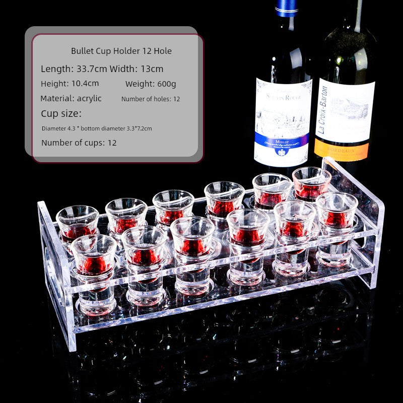 Multi Style Shot Glass Trays w/ Shot Glasses