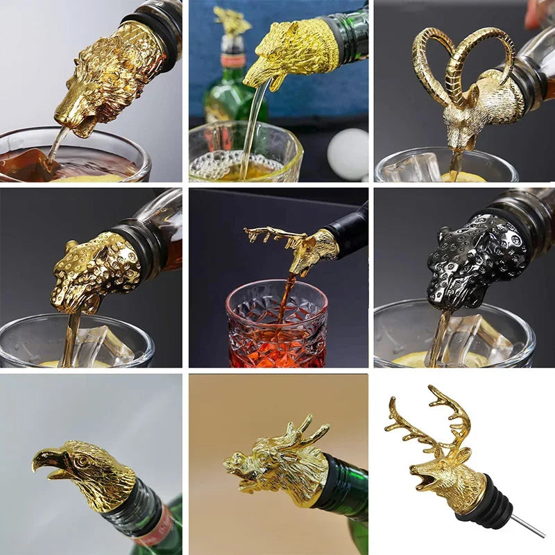 Zinc Alloy Animal Themed Pour Spouts