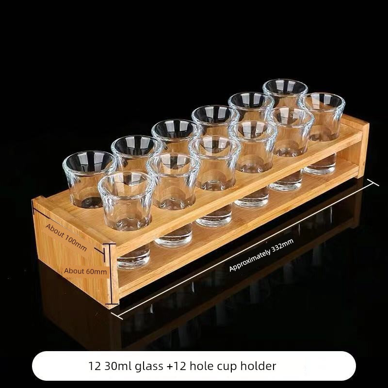 Multi Style Shot Glass Trays w/ Shot Glasses