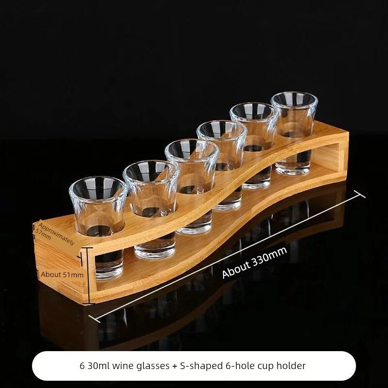 Multi Style Shot Glass Trays w/ Shot Glasses