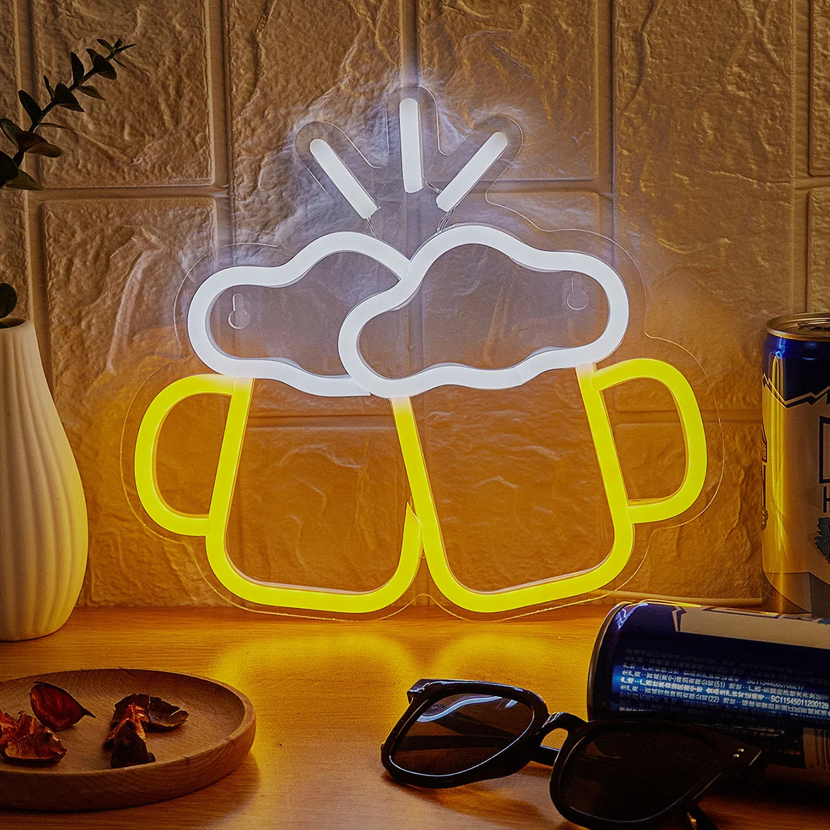 LED Neon "Cheers" USB Powered Neon Sign